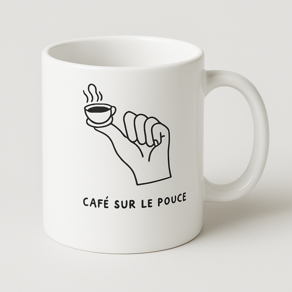Mug "Café sur le Pouce"